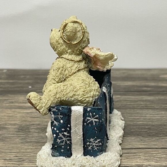 BOYDS COLLECTION - LIL WINGS  - JOY‎ (CHRISTMAS W/GIFT) - 1E - Picture 2 of 7